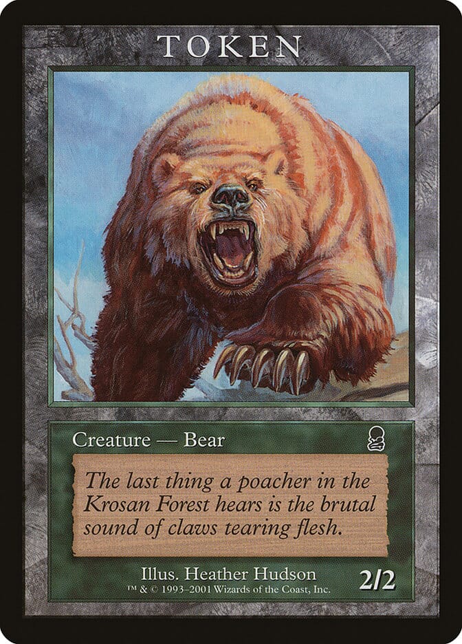 Bear [Magic Player Rewards 2001] MTG Single Magic: The Gathering  | Multizone: Comics And Games