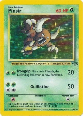 Pinsir (9/64) [Jungle Unlimited] Pokemon Single Pokémon  | Multizone: Comics And Games