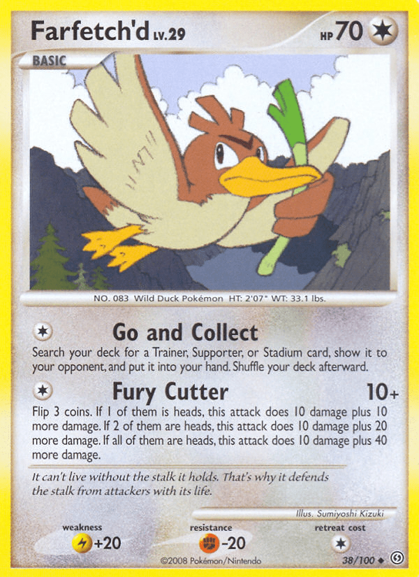 Farfetch'd (38/100) [Diamond & Pearl: Stormfront] Pokemon Single Pokémon  | Multizone: Comics And Games