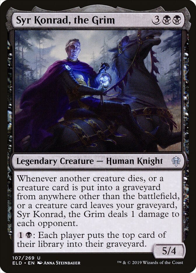 Syr Konrad, the Grim [Throne of Eldraine] MTG Single Magic: The Gathering  | Multizone: Comics And Games