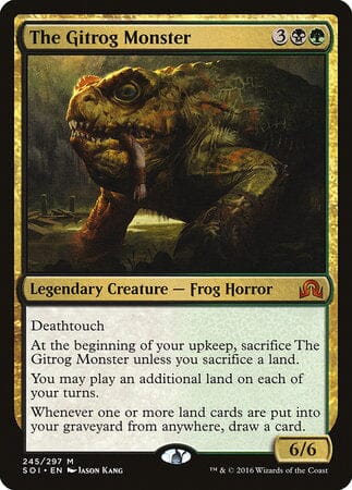 The Gitrog Monster [Shadows over Innistrad] MTG Single Magic: The Gathering  | Multizone: Comics And Games