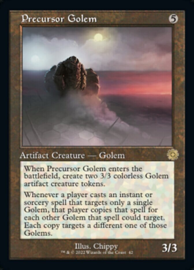 Precursor Golem (Retro) [The Brothers' War Retro Artifacts] MTG Single Magic: The Gathering  | Multizone: Comics And Games