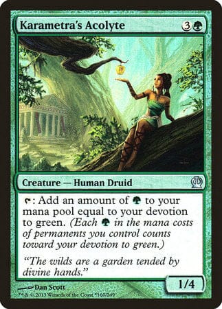 Karametra's Acolyte [Theros Promos] MTG Single Magic: The Gathering  | Multizone: Comics And Games