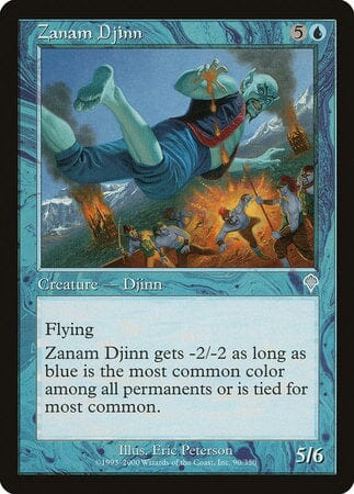 Zanam Djinn [Invasion] MTG Single Magic: The Gathering  | Multizone: Comics And Games