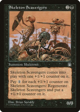 Skeleton Scavengers [Stronghold] MTG Single Magic: The Gathering  | Multizone: Comics And Games
