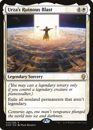 Urza's Ruinous Blast [Dominaria] MTG Single Magic: The Gathering  | Multizone: Comics And Games