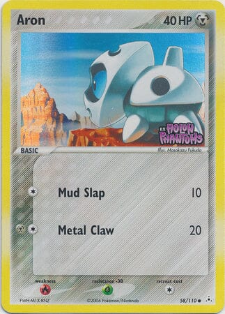 Aron (58/110) (Stamped) [EX: Holon Phantoms] Pokemon Single Pokémon  | Multizone: Comics And Games