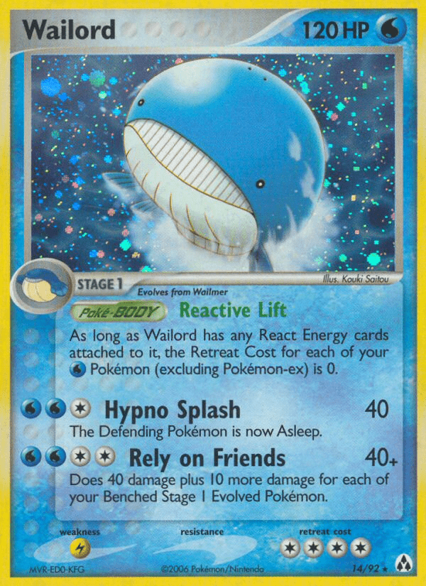 Wailord (14/92) [EX: Legend Maker] Pokemon Single Pokémon  | Multizone: Comics And Games