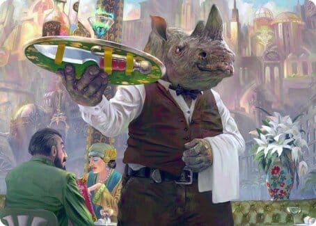 Killer Service Art Card [Streets of New Capenna Art Series] MTG Single Magic: The Gathering  | Multizone: Comics And Games