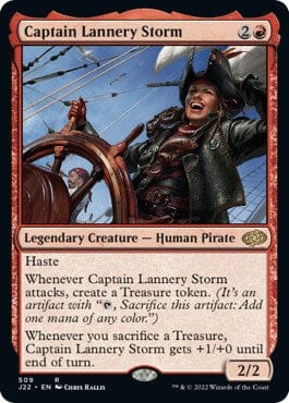 Captain Lannery Storm [Jumpstart 2022] MTG Single Magic: The Gathering  | Multizone: Comics And Games