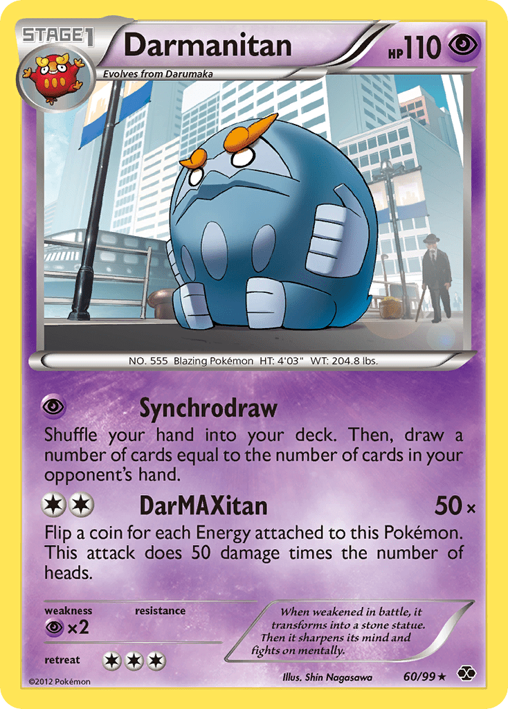 Darmanitan (60/99) [Black & White: Next Destinies] Pokemon Single Pokémon  | Multizone: Comics And Games