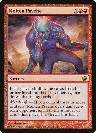 Molten Psyche [Scars of Mirrodin] MTG Single Magic: The Gathering  | Multizone: Comics And Games