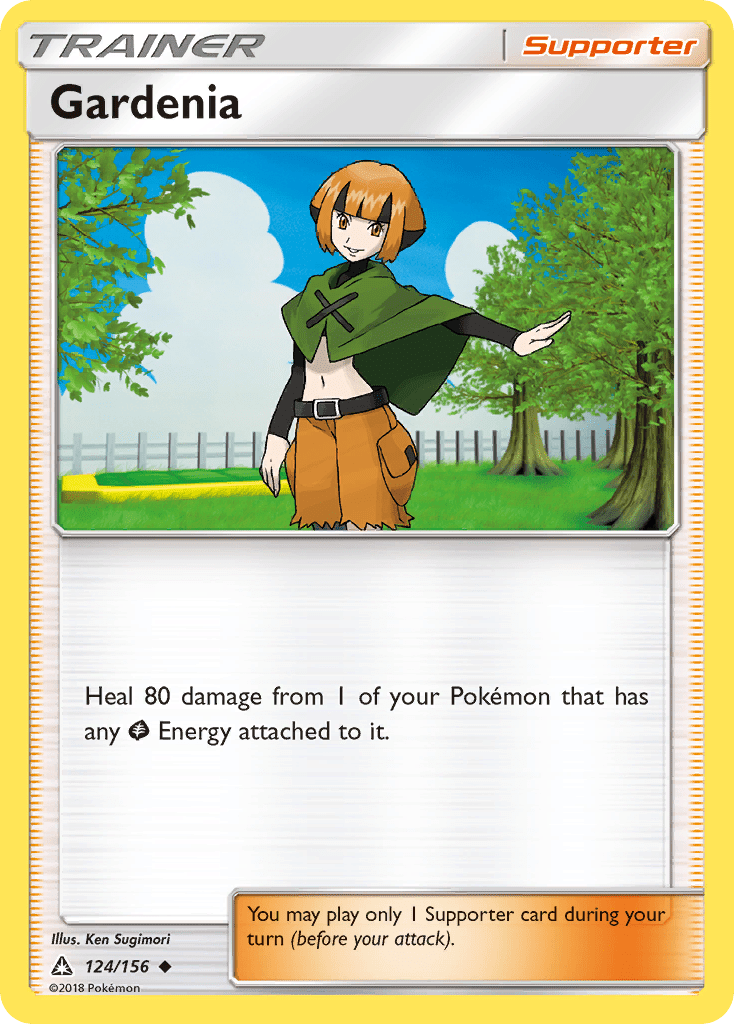 Gardenia (124/156) [Sun & Moon: Ultra Prism] Pokemon Single Pokémon  | Multizone: Comics And Games