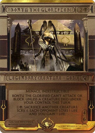 Bontu the Glorified [Amonkhet Invocations] MTG Single Magic: The Gathering  | Multizone: Comics And Games