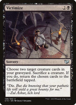Victimize [Commander 2015] MTG Single Magic: The Gathering  | Multizone: Comics And Games