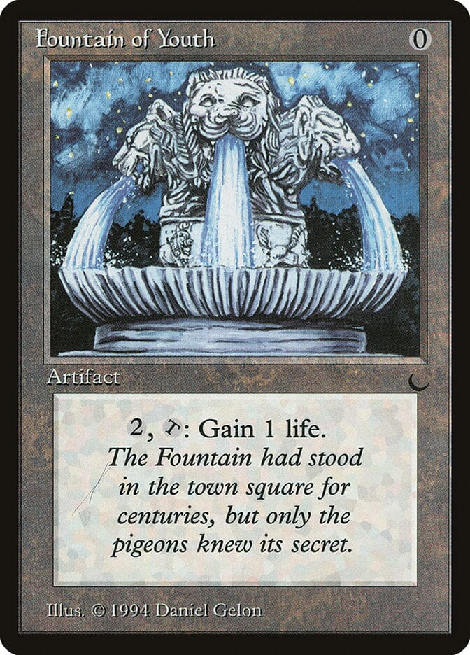 Fountain of Youth (Misprinted) [The Dark] MTG Single Magic: The Gathering  | Multizone: Comics And Games
