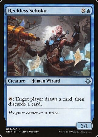 Reckless Scholar [Game Night] MTG Single Magic: The Gathering  | Multizone: Comics And Games