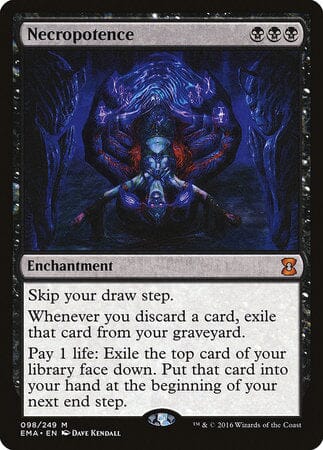 Necropotence [Eternal Masters] MTG Single Magic: The Gathering  | Multizone: Comics And Games