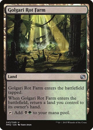 Golgari Rot Farm [Modern Masters 2015] MTG Single Magic: The Gathering  | Multizone: Comics And Games