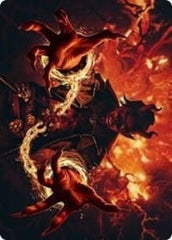 Tibalt's Trickery Art Card [Kaldheim: Art Series] MTG Single Magic: The Gathering  | Multizone: Comics And Games