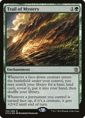 Trail of Mystery [Khans of Tarkir Promos] MTG Single Magic: The Gathering  | Multizone: Comics And Games