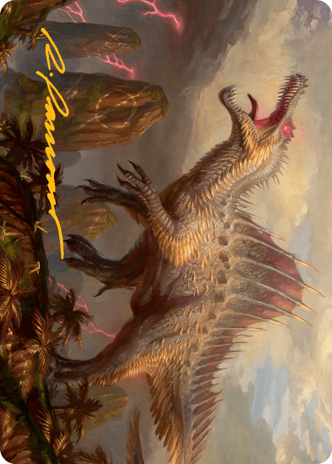 Etali, Primal Conqueror Art Card (Gold-Stamped Signature) [March of the Machine Art Series] MTG Single Magic: The Gathering  | Multizone: Comics And Games