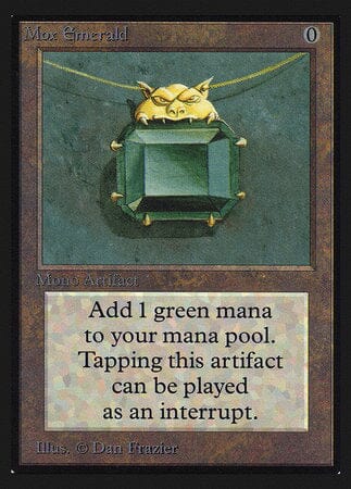 Mox Emerald (IE) [Intl. Collectors’ Edition] MTG Single Magic: The Gathering  | Multizone: Comics And Games