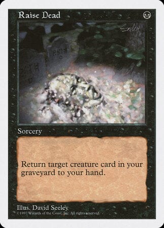Raise Dead [Fifth Edition] MTG Single Magic: The Gathering  | Multizone: Comics And Games