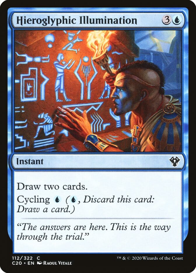 Hieroglyphic Illumination [Commander 2020] MTG Single Magic: The Gathering  | Multizone: Comics And Games