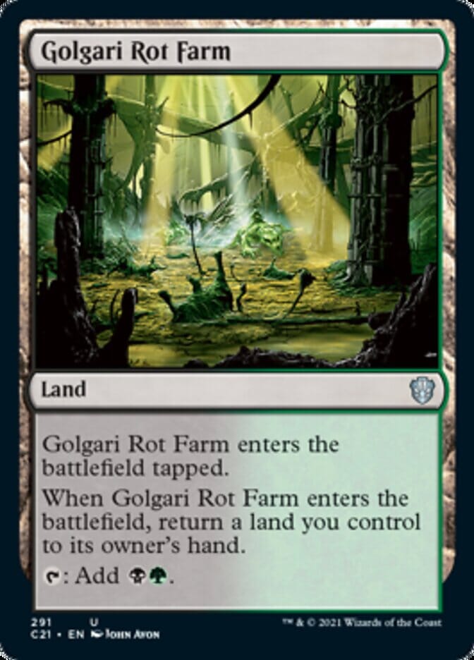 Golgari Rot Farm [Commander 2021] MTG Single Magic: The Gathering  | Multizone: Comics And Games