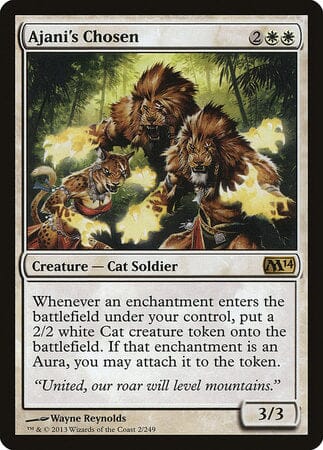 Ajani's Chosen [Magic 2014] MTG Single Magic: The Gathering  | Multizone: Comics And Games