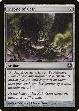 Throne of Geth [Scars of Mirrodin] MTG Single Magic: The Gathering  | Multizone: Comics And Games