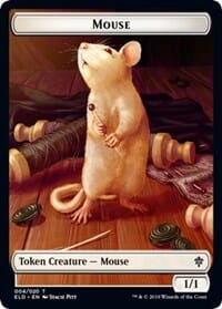 Mouse // Food (17) Double-sided Token [Throne of Eldraine Tokens] MTG Single Magic: The Gathering  | Multizone: Comics And Games