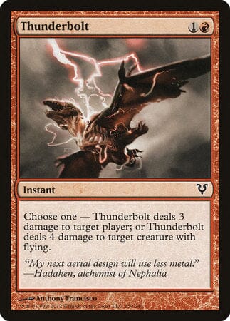 Thunderbolt [Avacyn Restored] MTG Single Magic: The Gathering  | Multizone: Comics And Games