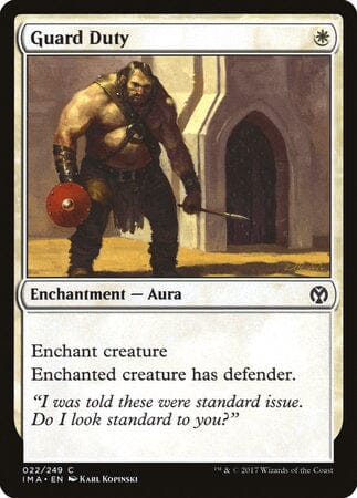 Guard Duty [Iconic Masters] MTG Single Magic: The Gathering  | Multizone: Comics And Games