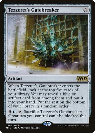 Tezzeret's Gatebreaker [Core Set 2019] MTG Single Magic: The Gathering  | Multizone: Comics And Games