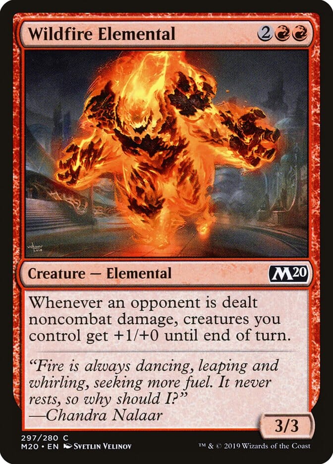 Wildfire Elemental [Core Set 2020] MTG Single Magic: The Gathering  | Multizone: Comics And Games