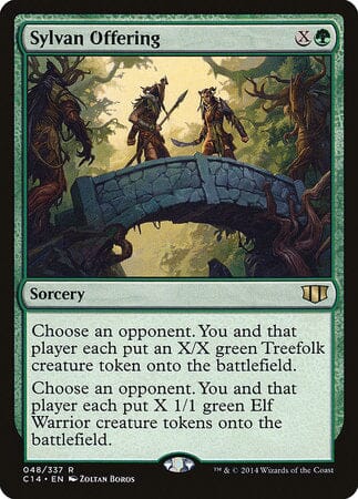 Sylvan Offering [Commander 2014] MTG Single Magic: The Gathering  | Multizone: Comics And Games