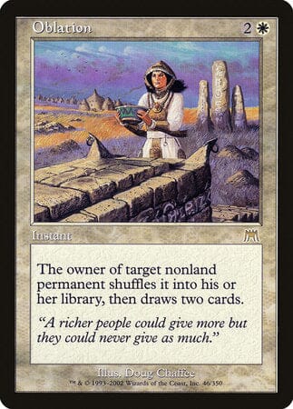 Oblation [Onslaught] MTG Single Magic: The Gathering  | Multizone: Comics And Games