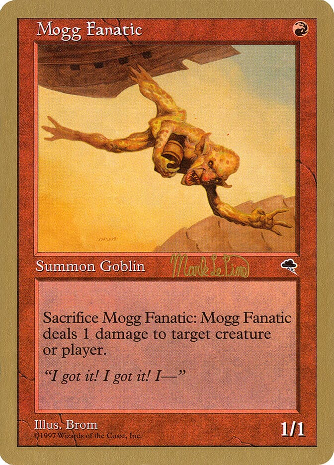Mogg Fanatic (Mark Le Pine) [World Championship Decks 1999] MTG Single Magic: The Gathering  | Multizone: Comics And Games