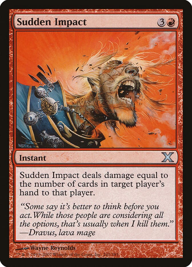 Sudden Impact [Tenth Edition] MTG Single Magic: The Gathering  | Multizone: Comics And Games