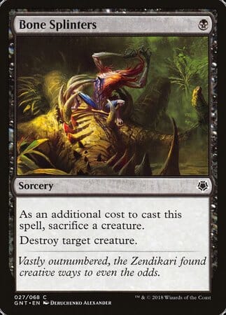 Bone Splinters [Game Night] MTG Single Magic: The Gathering  | Multizone: Comics And Games