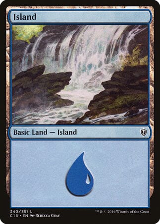 Island (340) [Commander 2016] MTG Single Magic: The Gathering  | Multizone: Comics And Games