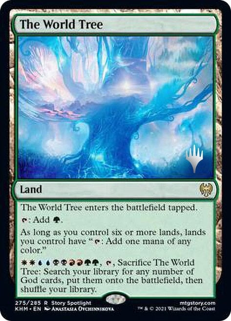 The World Tree [Kaldheim Promo Pack] MTG Single Magic: The Gathering  | Multizone: Comics And Games