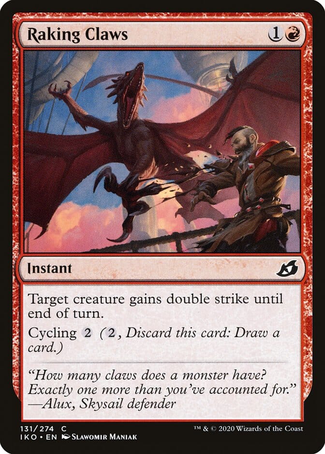 Raking Claws [Ikoria: Lair of Behemoths] MTG Single Magic: The Gathering  | Multizone: Comics And Games