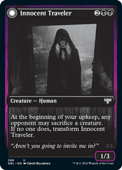 Innocent Traveler // Malicious Invader [Innistrad: Double Feature] MTG Single Magic: The Gathering  | Multizone: Comics And Games