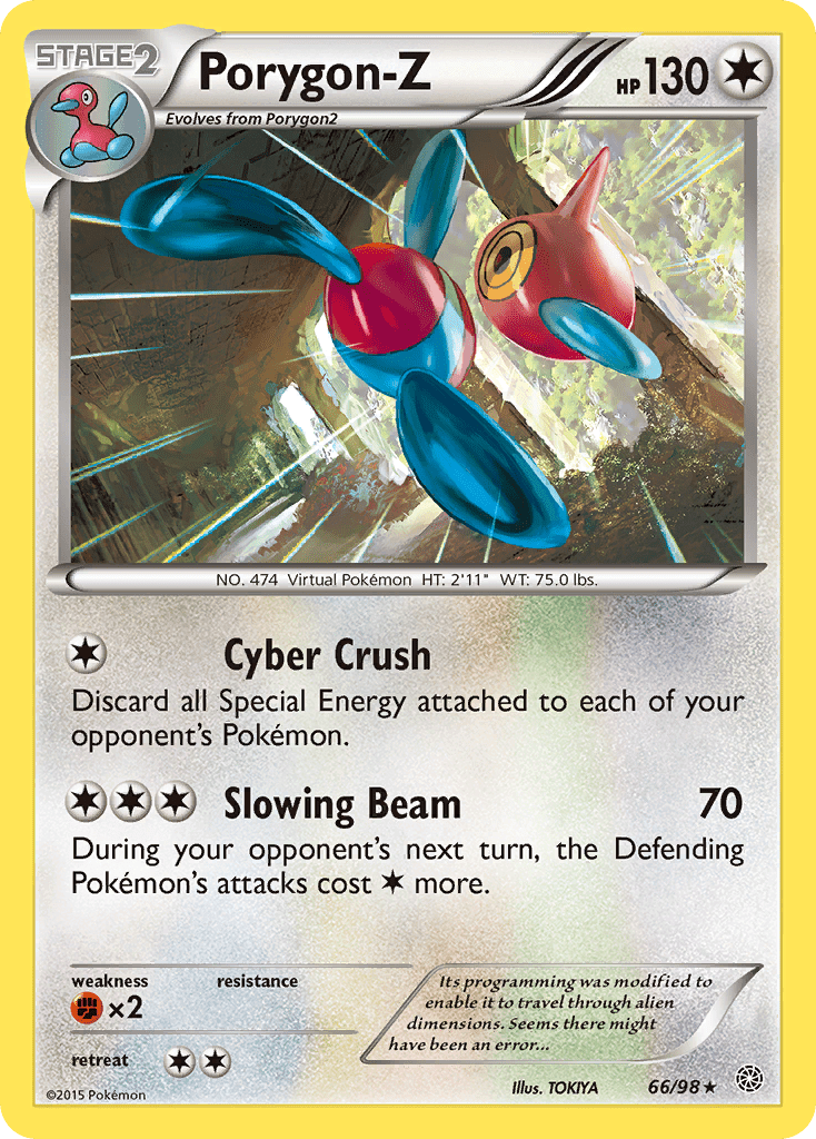 Porygon-Z (66/98) [XY: Ancient Origins] Pokemon Single Pokémon  | Multizone: Comics And Games