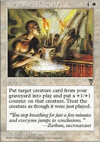Miraculous Recovery [Visions] MTG Single Magic: The Gathering  | Multizone: Comics And Games