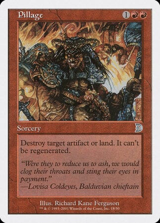 Pillage [Deckmasters] MTG Single Magic: The Gathering  | Multizone: Comics And Games