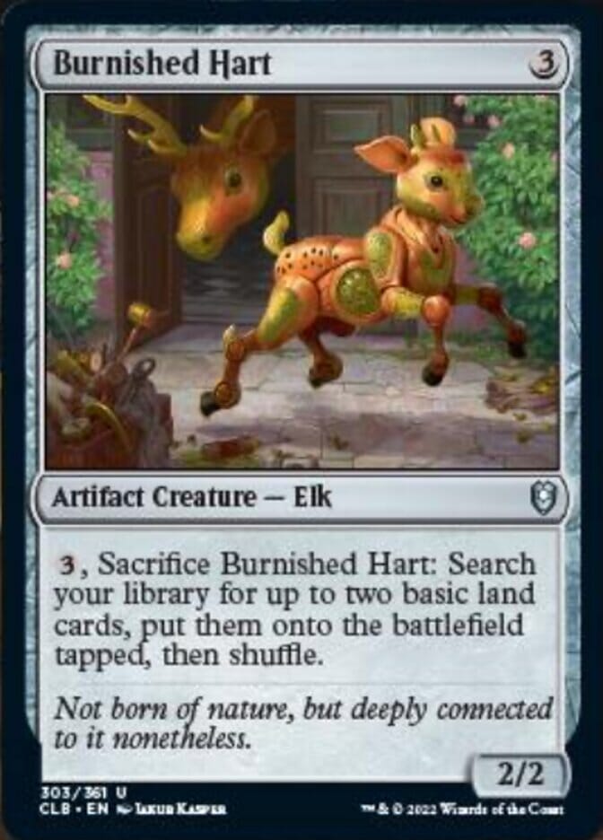 Burnished Hart [Commander Legends: Battle for Baldur's Gate] MTG Single Magic: The Gathering  | Multizone: Comics And Games